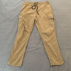 Refinery Republic Cargo Pants Mens‎ XL Drawstring Stretch Nylon Blend Pockets